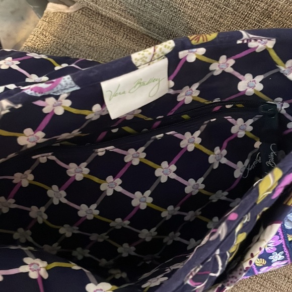 Vera Bradley, Purple and Blue Purse - Picture 5 of 7
